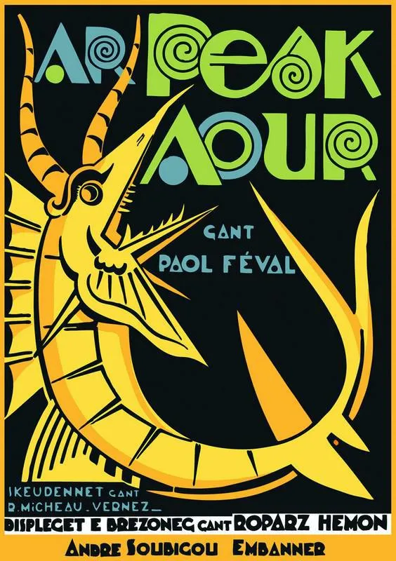 Livres Bretagne Ar Pesk Aour - Le Poisson d'Or Paul Féval