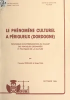 Le phénomène culturel à Périgueux (Dordogne), Processus de différenciation du champ des pratiques organisées et politiques de la culture
