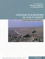 Stratégies d'acquisition de l'eau et société au Moyen-Orient depuis l'antiquité, études de cas