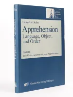 Apprehension, Language, Object and Order. Part III : The Universal Dimension of Apprehension. [ signed by the author ]