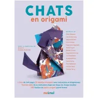 Chats en origami