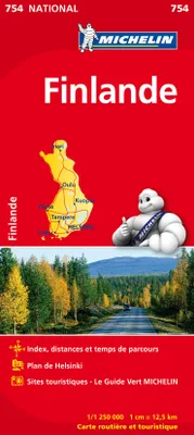 Carte Nationale Finlande / Finland