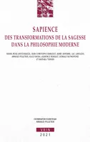 Sapience, Des transformations de la sagesse dans la philosophie moderne