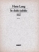 In dulci jubilo, Weihnachtskantate. op. 51. mixed choir (SSAATTBB) with soloists (SBar), children's choir and orchestra. Partition.