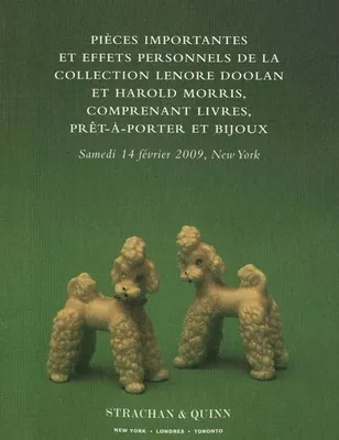Pièces importantes et effets personnels de la collection Lénore Doolan et Harold Morris, comprenant livres, prêt à porter et bijoux