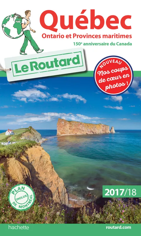 Livres Loisirs Voyage Guide de voyage Guide du Routard Québec, Ontario et Provinces maritimes 2017/18 Collectif