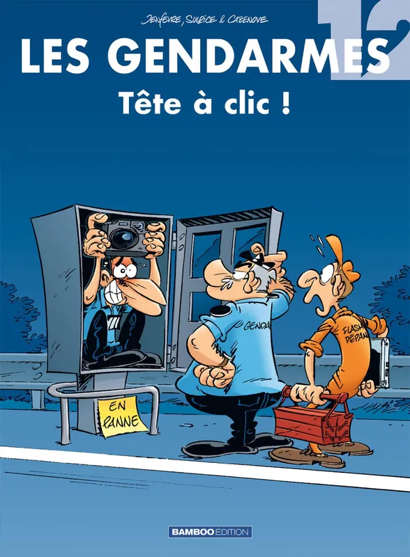 Livres Loisirs Humour Les gendarmes., 12, Les Gendarmes - tome 12, Tête à clic ! Jenfèvre, Olivier Sulpice, Christophe Cazenove
