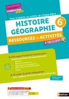 Itinéraires à la carte 6e Histoire Géographie - Ressources et activités - Fichier à photocopier 2021