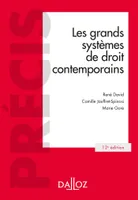 Les grands systèmes de droit contemporains - 12e ed., Précis