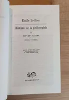 Histoire de la philosophie III - XIXe - XXe siècles