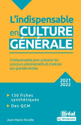 L'indispensable en culture générale, 2021-2022