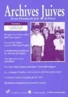 Archives juives n°37/2, L'affaire Finaly. Pistes nouvelles.