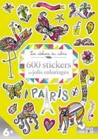 600 stickers et jolis coloriages