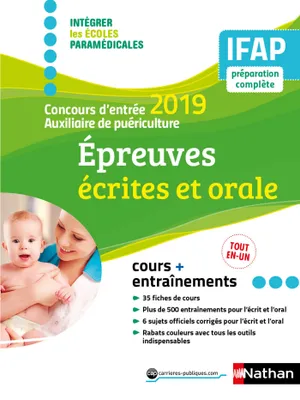 Concours Auxiliaire de puériculture - 2019, Format : ePub 3