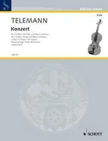 Concerto sol majeur, 2 violas, strings and basso continuo. Réduction pour piano avec parties solistes.