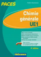Chimie générale-UE1 PACES - 4e éd., Manuel, cours + QCM corrigés