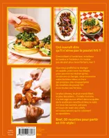 Livres Loisirs Gastronomie Cuisine Passion poulet frit, 50 recettes pour partir en frit-style Coralie Ferreira