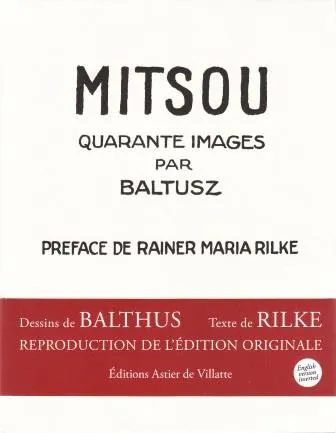 Mitsou - quarante images Rainer Maria Rilke, Balthus