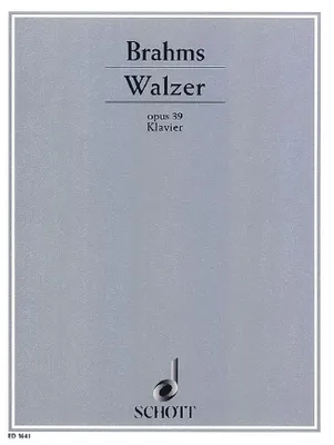 Waltz, op. 39. piano.