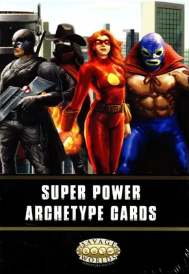 Supers Powers Companion Archetype Cards Boxed Set