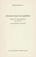 Journal sous occupation