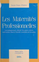 Les Maternités professionnelles, L'Accompagnement éducatif des jeunes enfants : motivations, soucis d'identité, modalités de formation