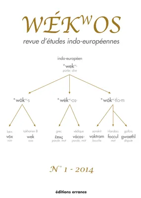 Wekwos, Revue d'études Indo-européennes