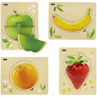 Puzzles bois - Premiers fruits