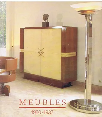 Meubles 1920-1937 - musee d'art moderne de la ville de paris, 1920-1937