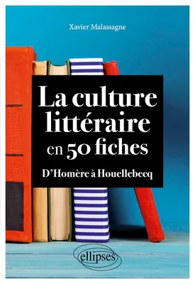 La culture littéraire en 50 fiches, D'homère à houellebecq