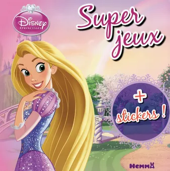 Disney princesses super jeux + stickers (raiponce)
