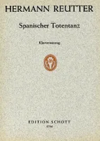Spanischer Totentanz, 5 Gedichte. 2 medium voices and orchestra. moyenne. Réduction pour piano.