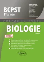 Biologie BCPST1 - Programme 2021