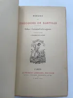 Poésies de Théodore de Banville. Odes funambulesques suivies d'un commentaire