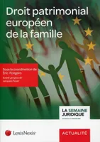 vers un droit patrimonial europeen de la famille