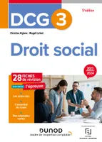 0, DCG 3 - Droit social - Fiches 2023-2024