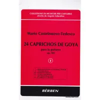 24 Caprichos Vol. 2 Tedesco-guitar