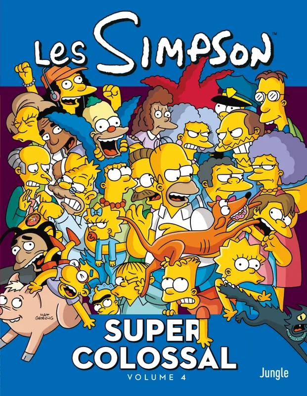 4, Les Simpson - Super colossal - Tome 4 Matt Groening