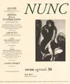 Nunc n°36 Dossier Jean-Pierre Lemaire