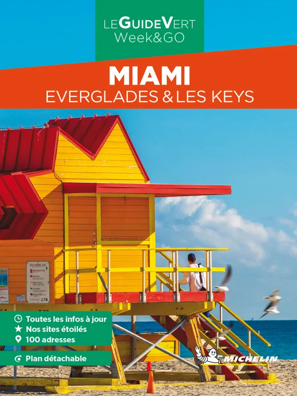 Livres Loisirs Voyage Guide de voyage Guide Vert WE&GO Miami, Everglades & Les Keys Manufacture française des pneumatiques Michelin,