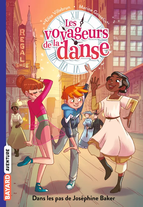 Livres Jeunesse de 6 à 12 ans Premières lectures 5, Les voyageurs de la danse, Tome 05, Dans les pas de Joséphine Baker Elisa Villebrun