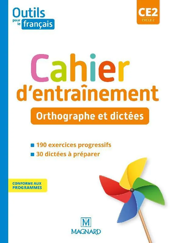 Livres Scolaire-Parascolaire Primaire Outils pour le Français CE2 (2021) - Cahier - Orthographe et dictées Sylvie Bordron