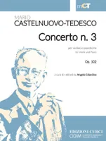 Mario Castelnuovo-Tedesco collection, Concerto n. 3 per violino e pianoforte, Op. 102