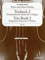 Das Geigen-Schulwerk, Trio Book 2. 3 violins. Partition d'exécution.