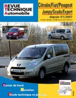 Citroën Jumpy, Fiat Scudo, Peugeot Expert - depuis 01-2007, depuis 01-2007