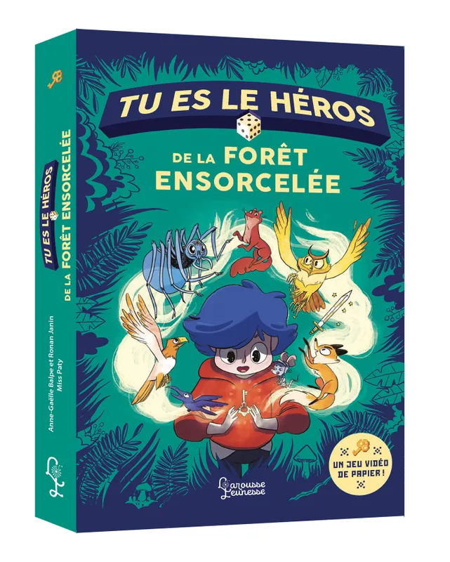 Livres Jeunesse de 6 à 12 ans Romans Tu es le héros de la forêt ensorcelée Anne-Gaëlle Balpe