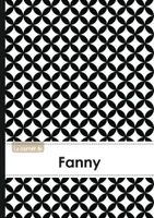 Le carnet de Fanny - Lignes, 96p, A5 - Ronds Noir et Blanc