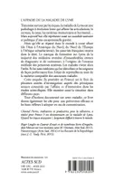 Livres Santé et Médecine Médecine Généralités L'affaire de la maladie de lyme, Une enquête Chantal Perrin, Roger Lenglet