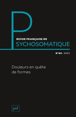 Revue francaise de psychosomatique 2023, n.63
