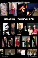 Lituanien, j'écris ton nom